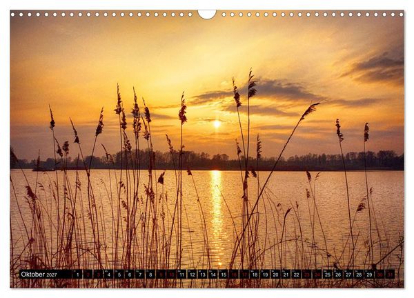 Produktbild: Naturparadies Mei&szlig;endorfer Teiche &ndash; Rund um den H&uuml;ttensee (Wandkalender 2027 DIN A3 quer), CALVENDO Monatskalender