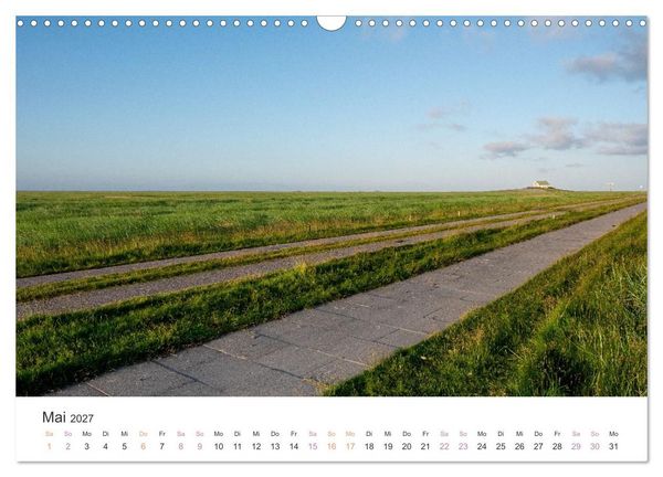 Produktbild: Hamburger Hallig - Der Weg ist das Ziel (Wandkalender 2027 DIN A3 quer), CALVENDO Monatskalender