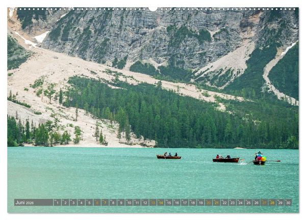 Produktbild: Boote mit Kulisse (Wandkalender 2026 DIN A2 quer), CALVENDO Monatskalender