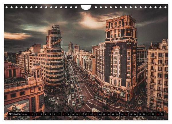 Produktbild: Hauptstadt Madrid (Wandkalender 2026 DIN A4 quer), CALVENDO Monatskalender