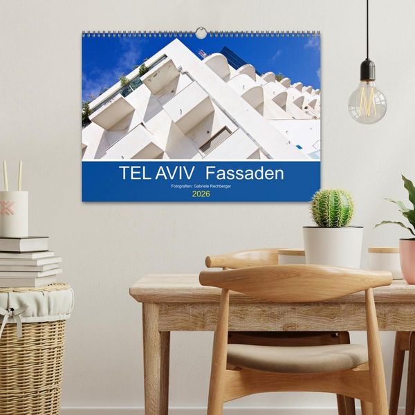 Produktbild: TEL AVIV Fassaden (Wandkalender 2026 DIN A3 quer), CALVENDO Monatskalender