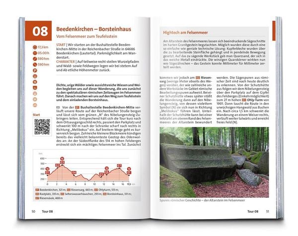 Produktbild: KOMPASS Wanderf&uuml;hrer Odenwald, Bergstra&szlig;e, Neckartal, Heidelberg, 60 Touren mit Extra-Tourenkarte