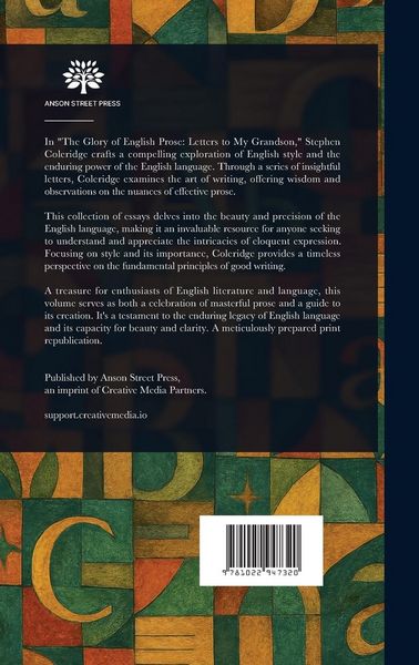 Produktbild: The Glory of English Prose / Letters to My Grandson