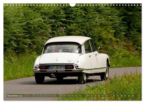 Produktbild: Citro&euml;n DS - G&ouml;ttin in wei&szlig; (Wandkalender 2025 DIN A3 quer), CALVENDO Monatskalender