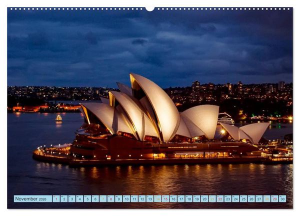 Produktbild: St&auml;dte der Welt - Skylines in der Nacht (Wandkalender 2026 DIN A2 quer), CALVENDO Monatskalender