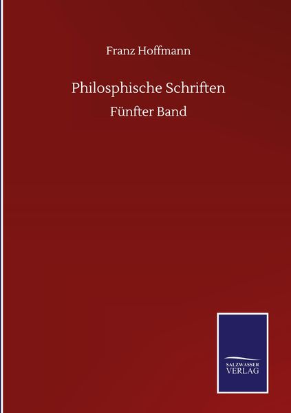 Produktbild: Philosphische Schriften