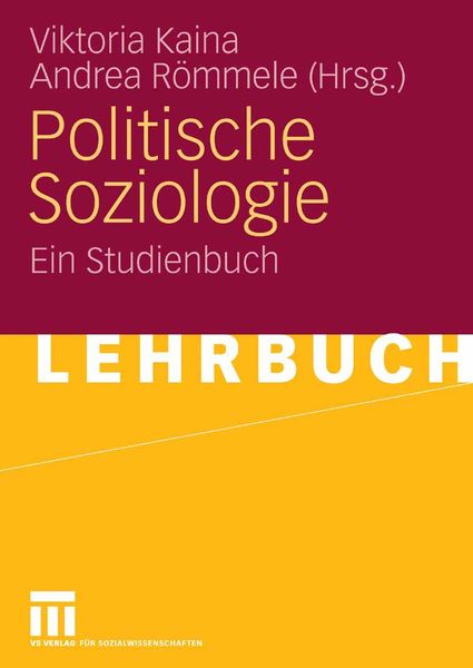 Produktbild: Politische Soziologie