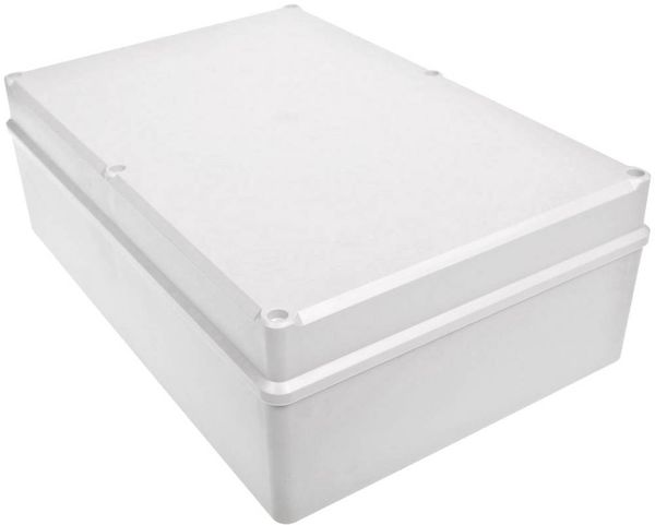 TRU COMPONENTS TC-7910776 Universal-Gehäuse 283 x 193 x 96 ABS Grau 1St.