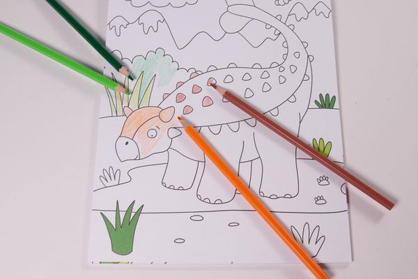 Produktbild: Meine Dino-Welt - Malblock