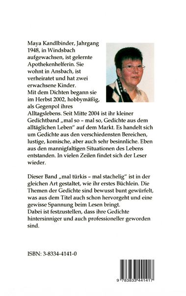 Produktbild: Mal t&uuml;rkis - mal stachelig