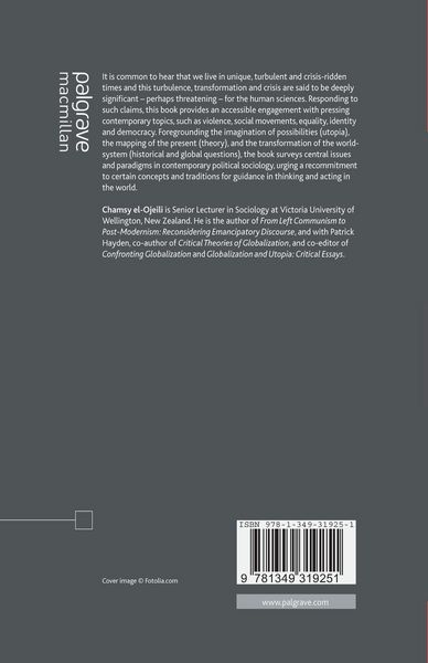 Produktbild: Politics, Social Theory, Utopia and the World-System