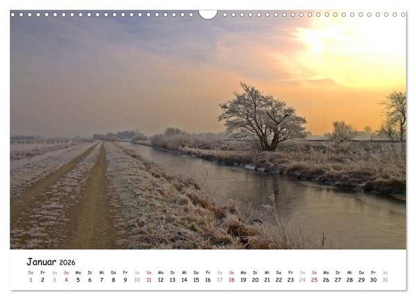 Produktbild: Unterwegs im Teufelsmoor (Wandkalender 2026 DIN A3 quer), CALVENDO Monatskalender