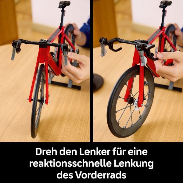 Produktbild: LEGO Icons 11380 Rennrad, Modellbau f&uuml;r M&auml;nner und Frauen, Geschenkidee