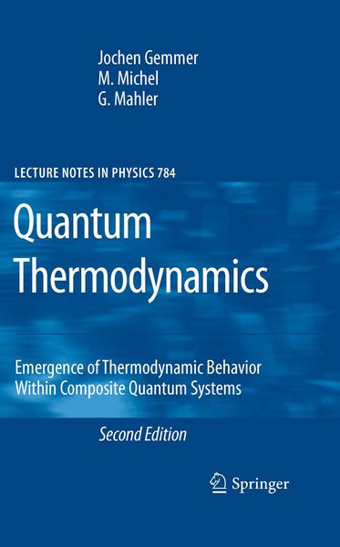 Produktbild: Quantum Thermodynamics
