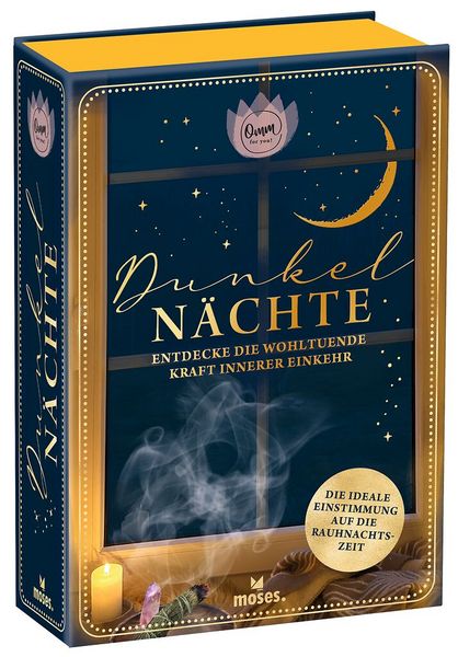 Omm for you Dunkelnächte, Gebundene Ausgabe von Corinna Harder, Moses verlag, 9783964553447