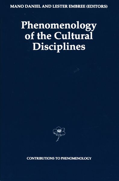 Produktbild: Phenomenology of the Cultural Disciplines