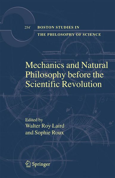 Produktbild: Mechanics and Natural Philosophy before the Scientific Revolution