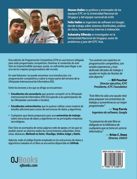 Produktbild: Programaci&oacute;n competitiva (CP4) - Volumen I