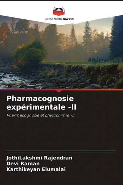 Produktbild: Pharmacognosie exp&eacute;rimentale -II