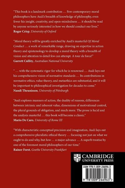 Produktbild: Of Moral Conduct