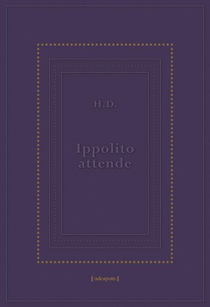 Produktbild: Ippolito attende. Testo inglese a fronte