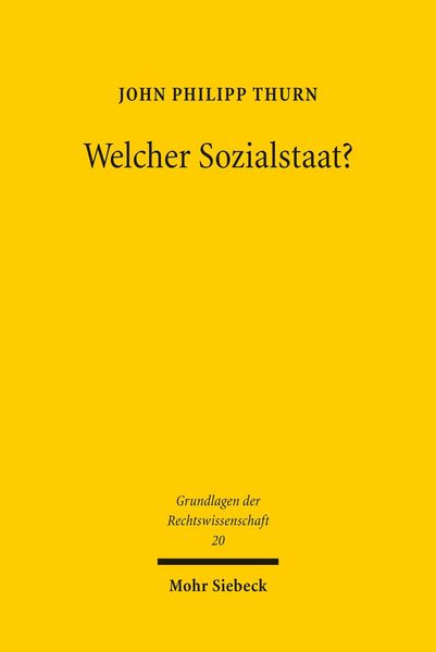 Produktbild: Welcher Sozialstaat?
