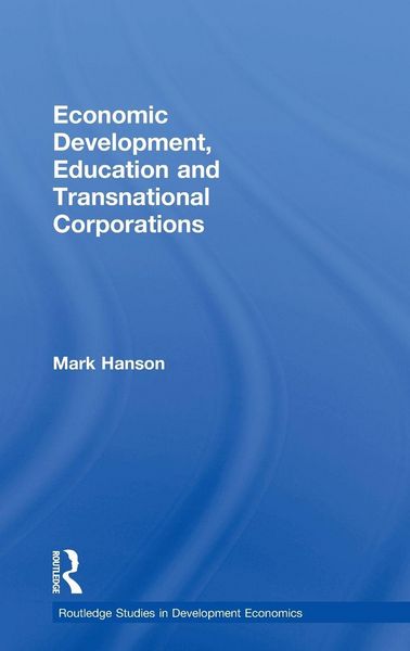 Produktbild: Economic Development, Education and Transnational Corporations