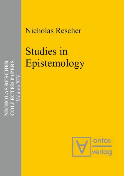 Produktbild: Studies in Epistemology