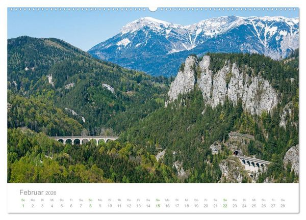 Produktbild: &Ouml;sterreich Rundreise (Wandkalender 2026 DIN A2 quer), CALVENDO Monatskalender