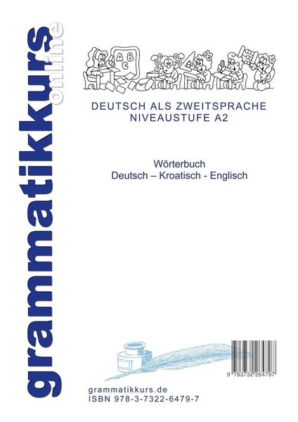 Produktbild: W&ouml;rterbuch A2 Deutsch - Kroatisch - Bosnisch - Serbisch - Englisch