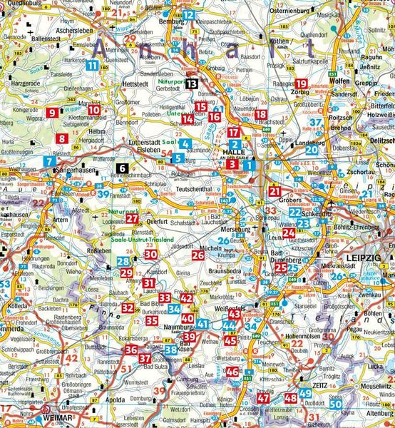 Produktbild: Halle und Saale-Unstrut-Triasland