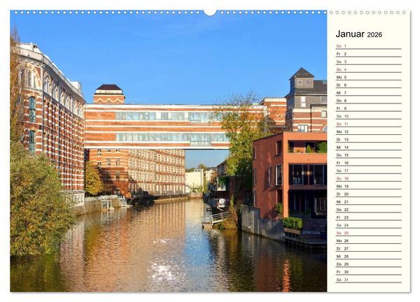Produktbild: Reise durch Leipzig (Wandkalender 2026 DIN A2 quer), CALVENDO Monatskalender