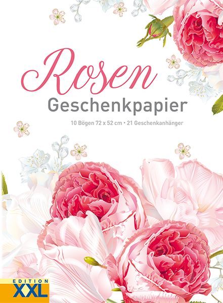 Rosen - Geschenkpapier