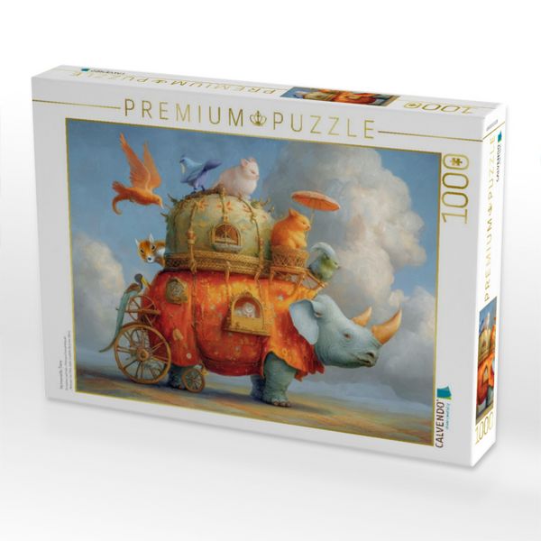 Produktbild: CALVENDO Puzzle Humorvolle Tiere | 1000 Teile Lege-Gr&ouml;&szlig;e 64x48cm Foto-Puzzle f&uuml;r gl&uuml;ckliche Stunden