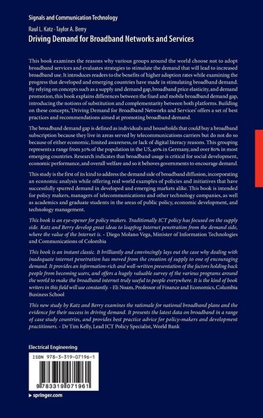 Produktbild: Driving Demand for Broadband Networks and Services