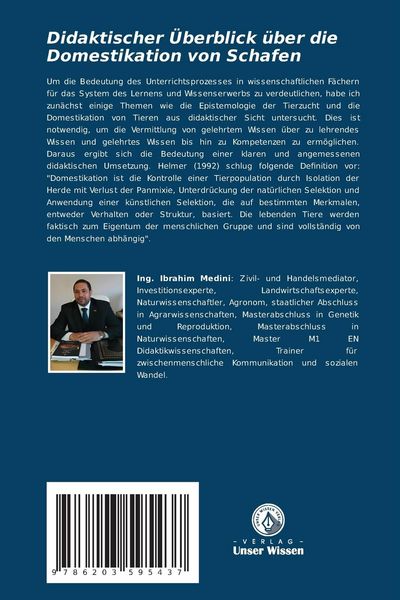 Produktbild: Didaktischer &Uuml;berblick &uuml;ber die Domestikation von Schafen