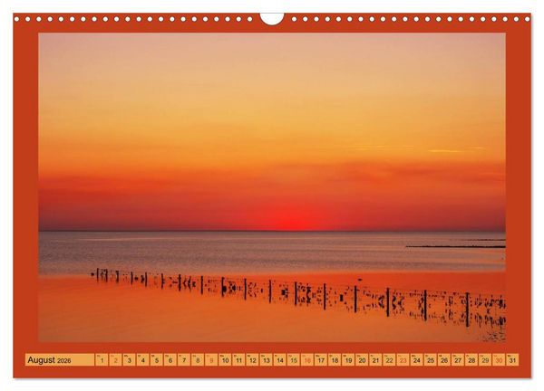 Produktbild: B&uuml;sum an der Nordsee (Wandkalender 2026 DIN A3 quer), CALVENDO Monatskalender