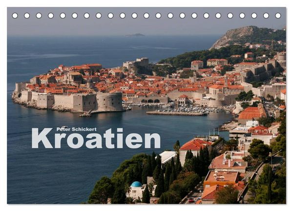 Produktbild: Kroatien (Tischkalender 2026 DIN A5 quer), CALVENDO Monatskalender