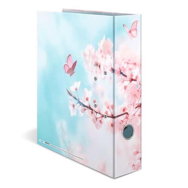 Produktbild: HERMA Motivordner Cherry Blossom DIN A4 R&uuml;ckenbreite 7cm