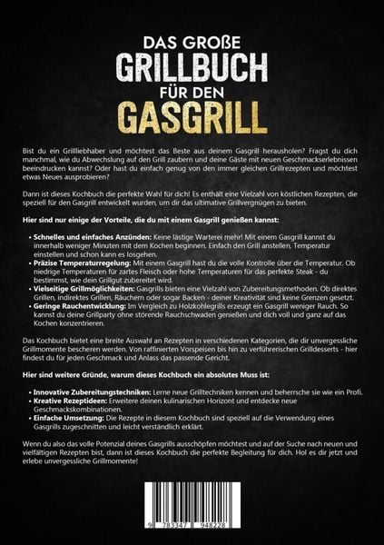 Produktbild: Das gro&szlig;e Grillbuch f&uuml;r den Gasgrill
