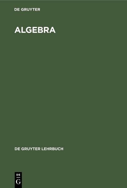 Produktbild: Algebra