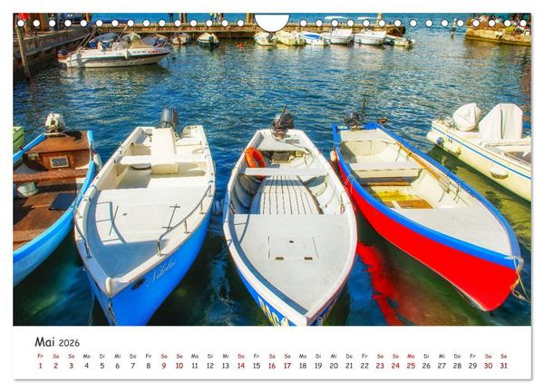 Produktbild: Malcesine am Gardasee (Wandkalender 2026 DIN A4 quer), CALVENDO Monatskalender