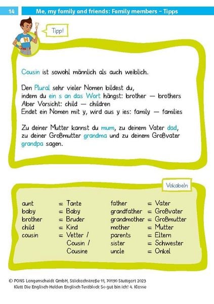 Produktbild: Englisch-Testblock So gut bin ich! 4. Klasse