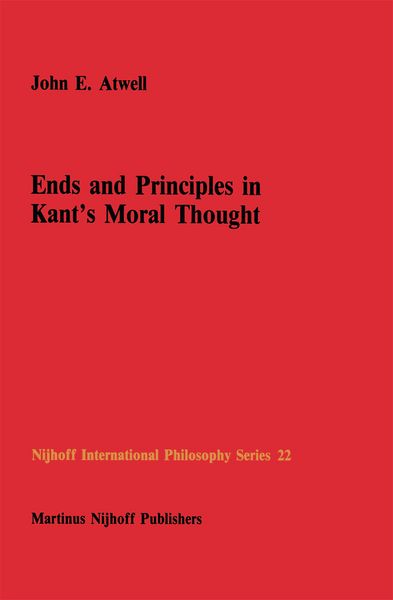 Produktbild: Ends and Principles in Kant&rsquo;s Moral Thought