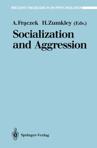 Produktbild: Socialization and Aggression