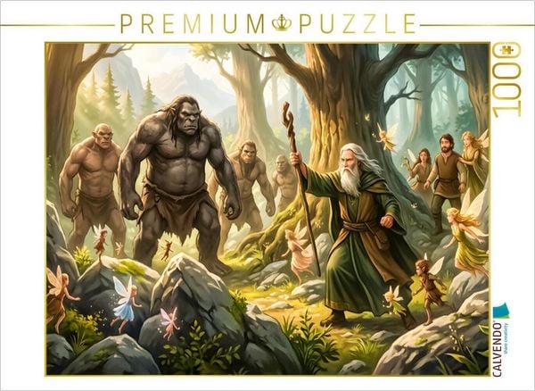 CALVENDO Puzzle Ak führt den Kampf gegen Awgwas | 1000 Teile Lege-Größe 64 × 48 cm Foto-Puzzle für glückliche Stunden