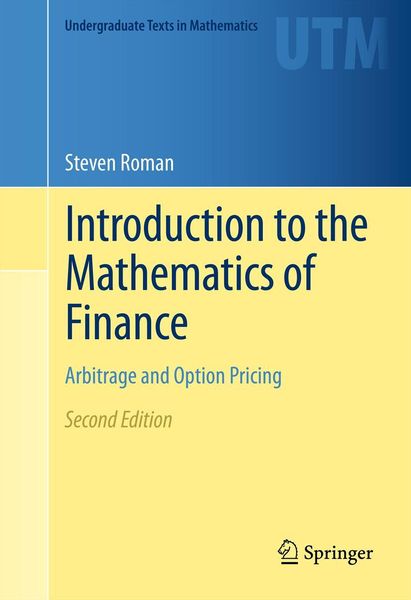 Produktbild: Introduction to the Mathematics of Finance