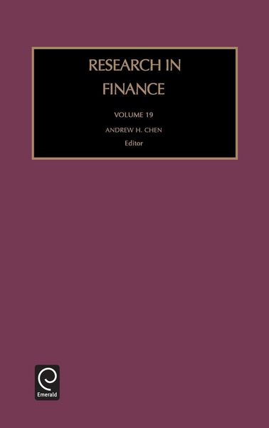 Produktbild: Research in Finance