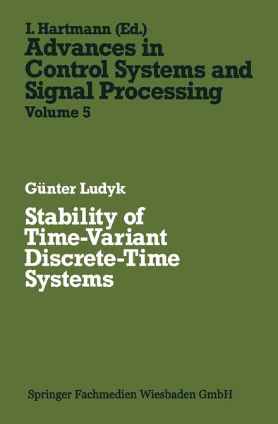 Produktbild: Stability of Time-Variant Discrete-Time Systems