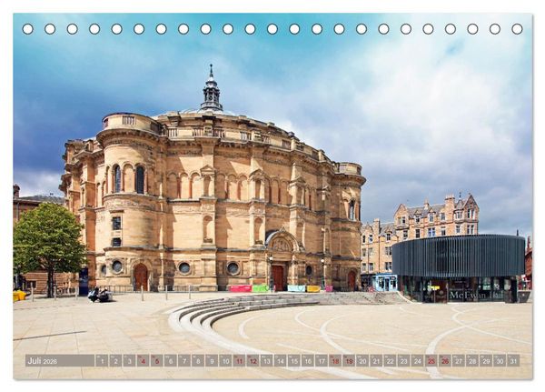 Produktbild: So sch&ouml;n ist Edinburgh (Tischkalender 2026 DIN A5 quer), CALVENDO Monatskalender